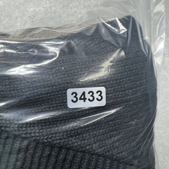 Vantage 90s Knit Sweater Adult XL Black Spell Out Ohio State University MADE USA - Picture 9 of 9